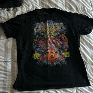 Santana Black T-Shirt XL